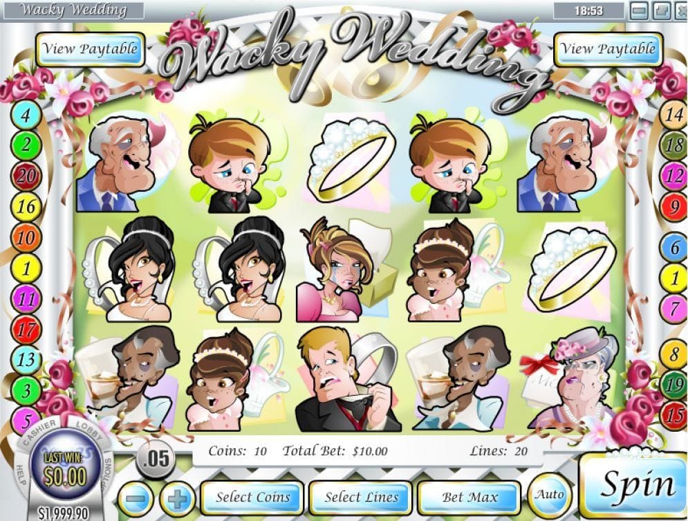 Wacky Wedding Slotmaschine