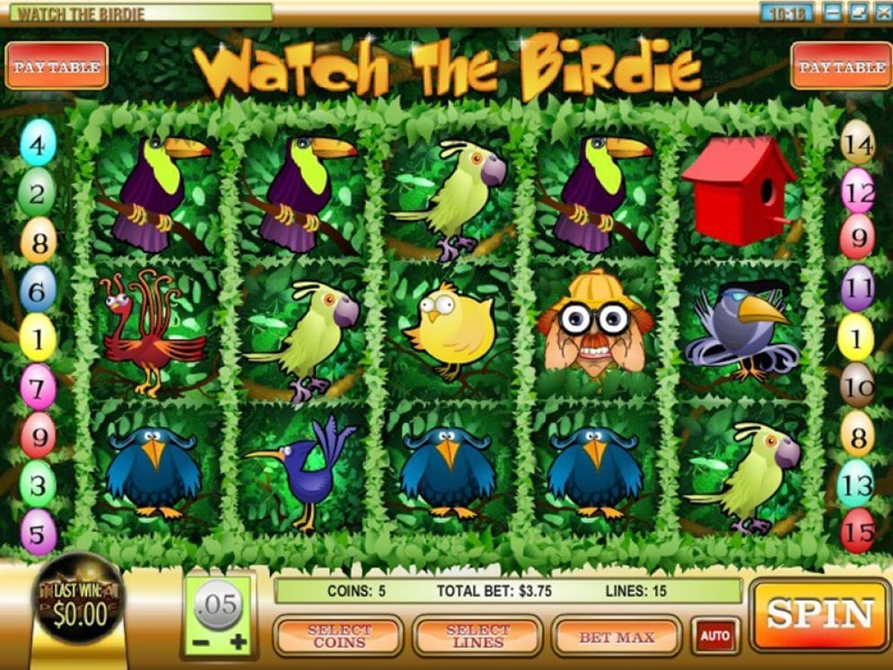 Watch the Birdie Watch the Birdie online Automatenspiel
