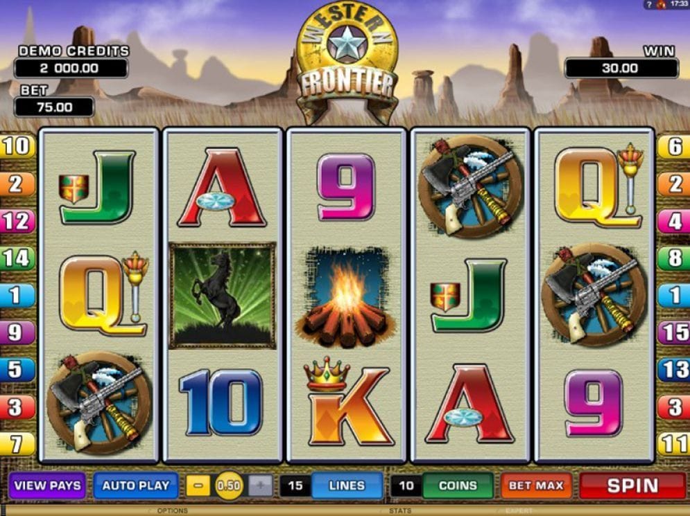 Western Frontier Geldspielautomat
