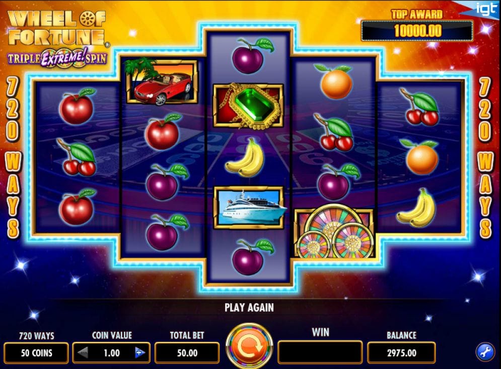 Wheel of Fortune: Triple Extreme Spin Wheel of Fortune: Triple Extreme Spin Video Slot
