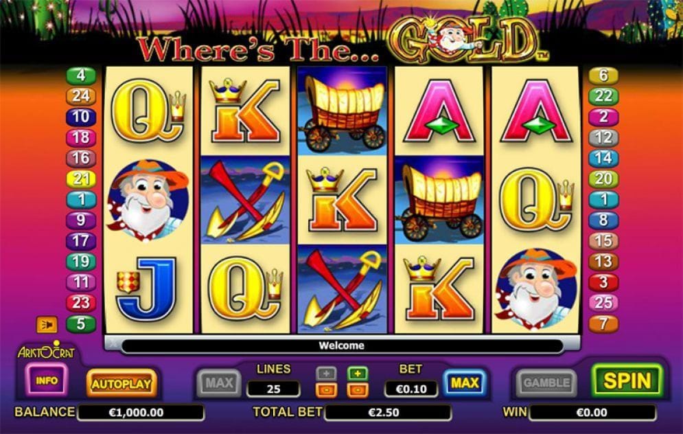 Where’s The Gold Automatenspiel