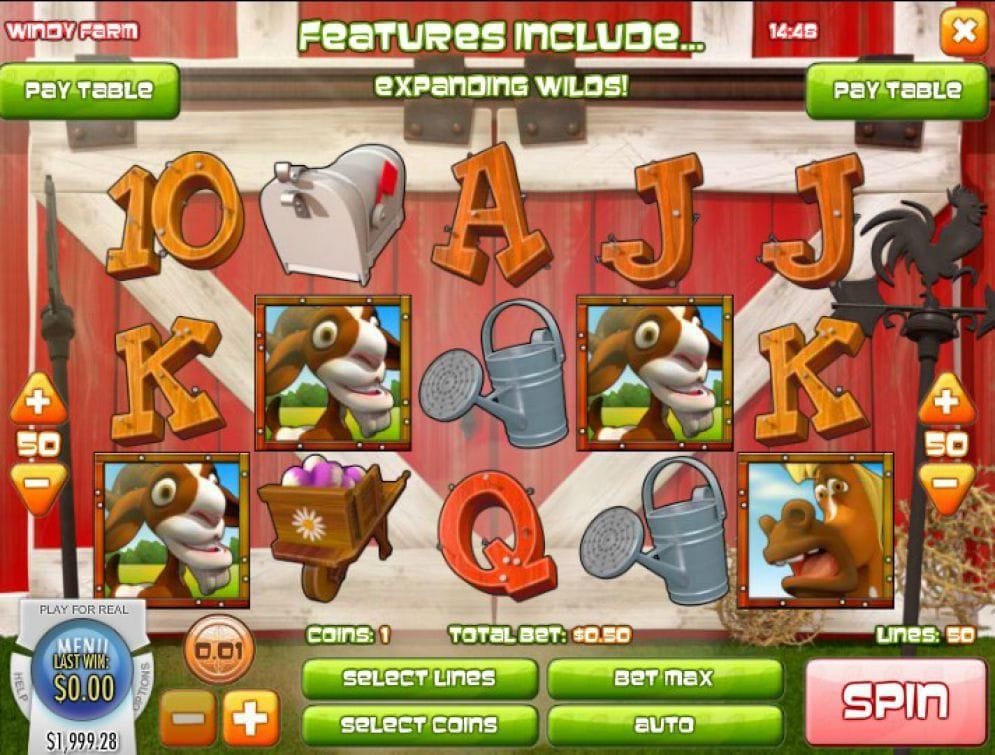 Windy Farm online Automatenspiel