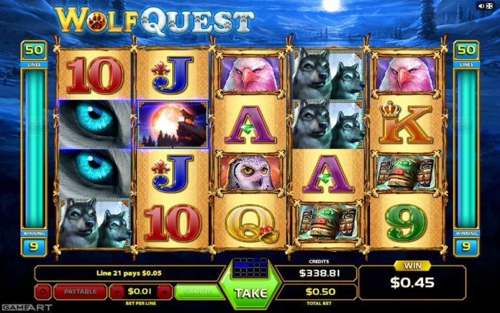 Wolf Quest Wolf Quest online Videoslot