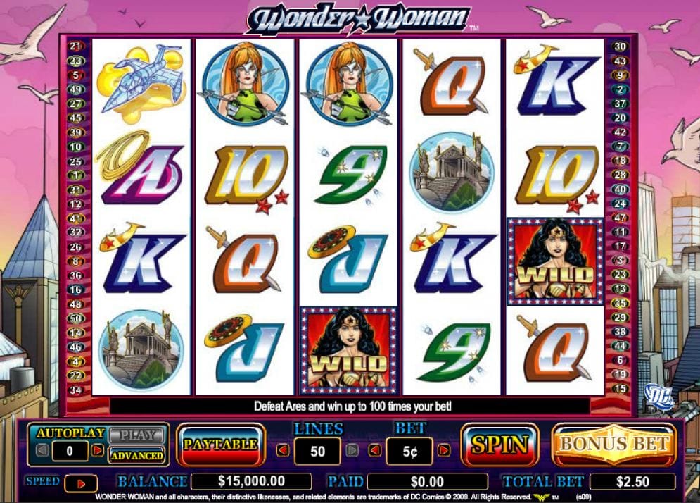 Wonder Woman Videoslot