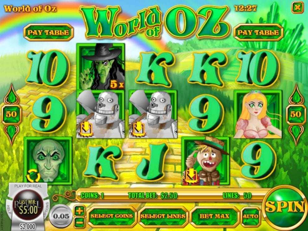 World of Oz Video Slot