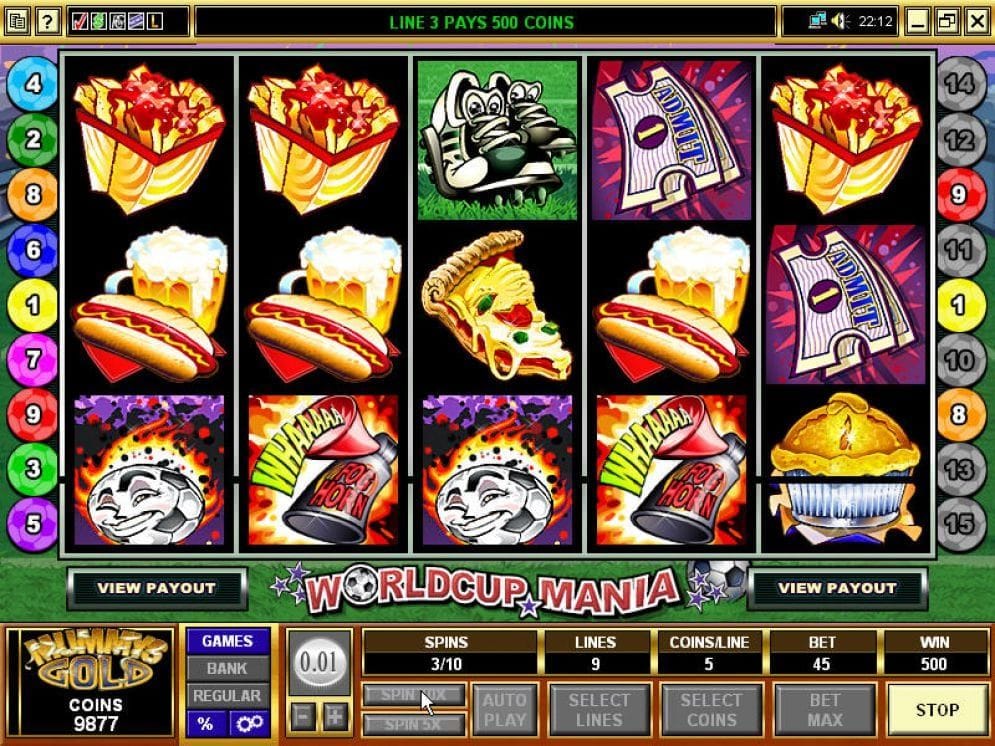 Worldcup Mania Worldcup Mania online Spielautomat