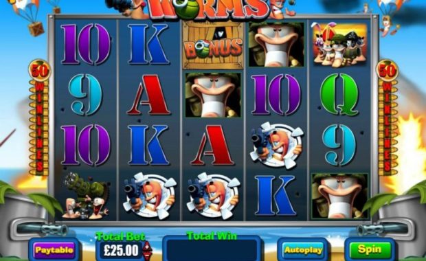 Worms Video Slot kostenlos spielen