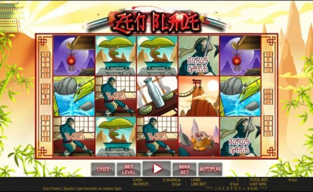 Zen Blade Spielautomat kostenlos spielen